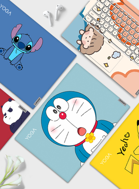 适用联想Yoga电脑贴膜Slim7Carbon14ACN6笔记本13S外壳贴纸IdeaPad2022炫彩PRO图案flex5定制机身ITL05保护膜