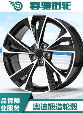 适用奥迪RS7款A7AL8TTS1Q4RS5V810080鳄鱼皮锻造定制铝合金轮毂
