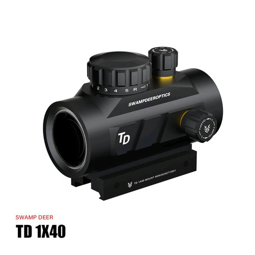沼泽鹿TD1X40红点全息红绿五档