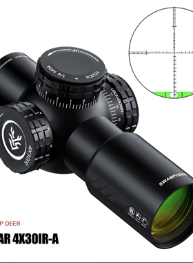 倍镜HDAR4X30 IR 超短定倍速瞄 高清 独家分化 弹弓玩具备件