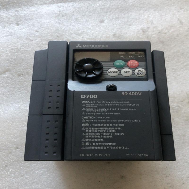 维修检查三菱D700变频器FR-D740-2.2K-CH议价