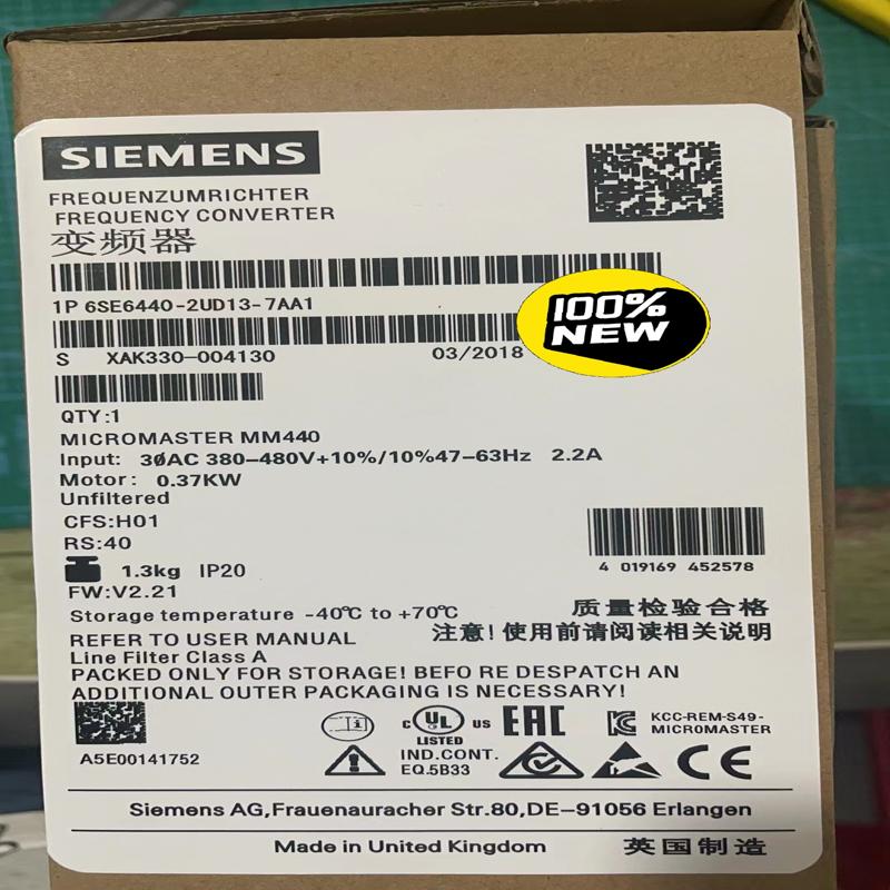 维修检查6SE6440-2UD13-7AA1 西门子全新议价