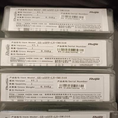 维修检查销售锐捷GE-eSFP-LX-SM1310询价