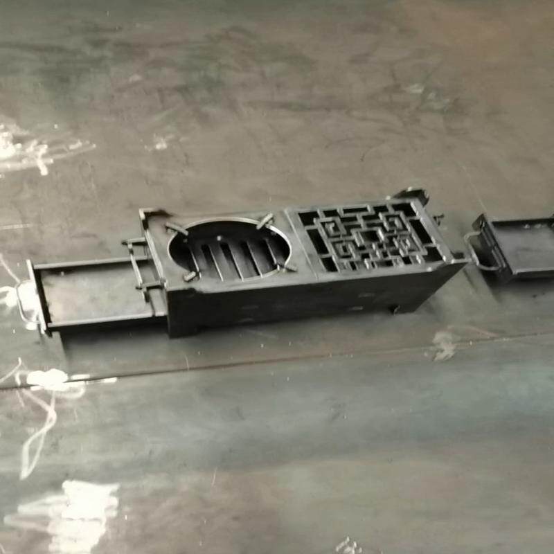 维修检查销售烧烤烤炉一体机,激光切割图纸,尺寸35×18询价