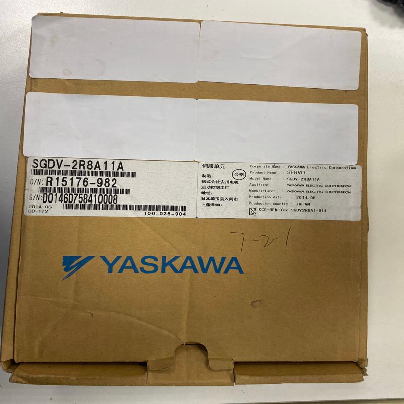 维修检查SGDV-2R8A11A 安川5系伺服驱动器，价议价