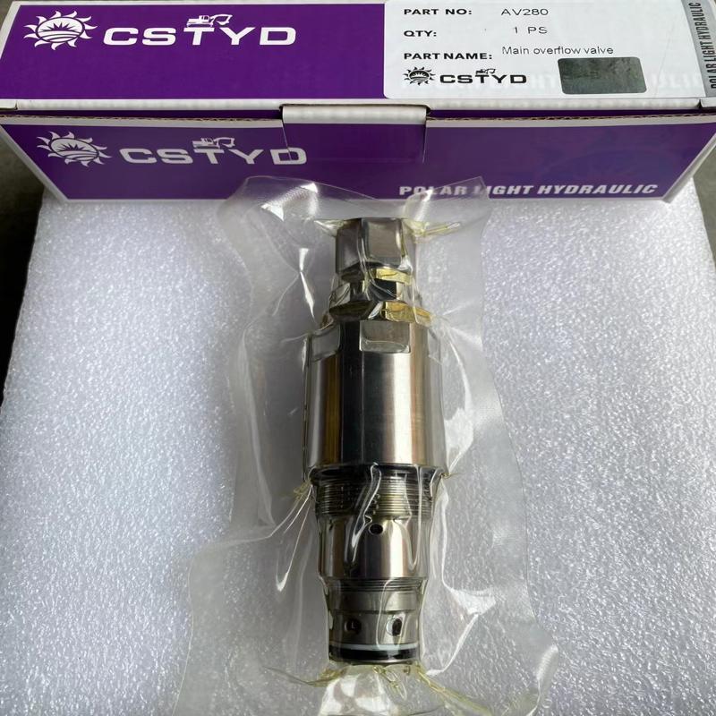 维修检查派克AV-280纯进口主炮溢流阀，