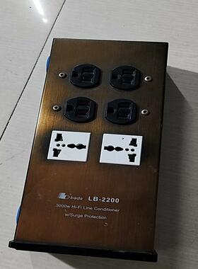 维修检查电源滤波器六孔，型号:LB-2200，成色如图，议价