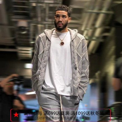 纽约潮牌Profound Foundation支线 复古老钱风毛衣外套塔图姆同款