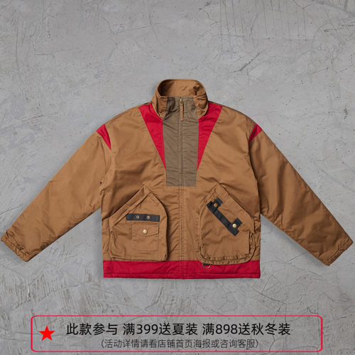 纽约潮牌Profound foundation支线 复古战术风户外工装棉服外套