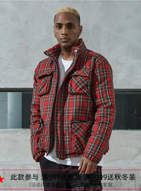 【 五折】Profound Foundation支线 立体口袋 英伦风白鸭绒羽绒服