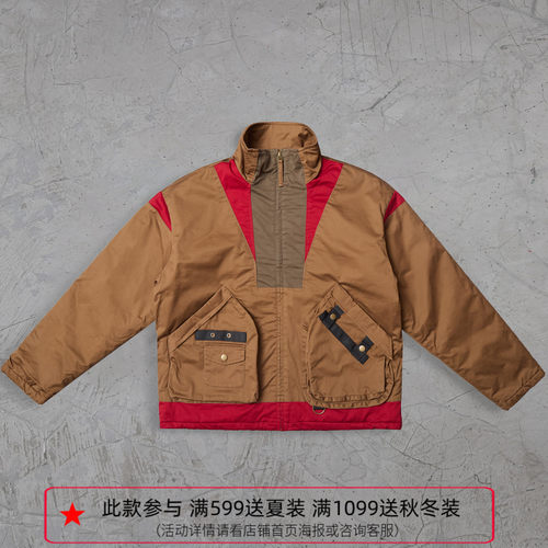 纽约潮牌Profound foundation支线 复古战术风户外工装棉服外套