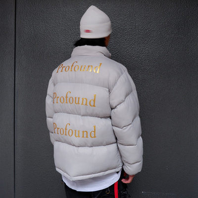 【特价199】Profound Foundation支线 基础纯色logo面包羽绒棉服