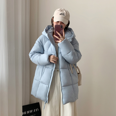 2025冬季新款羽绒棉服女中长款