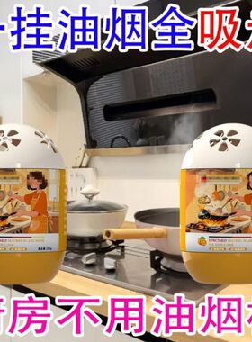 【德国爆卖】吸附油烟除味全天候清洁空气炒菜烤肉烧烤除油神器