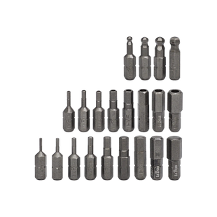 台湾LABEAR进口内六角批头起子电动气动批咀改锥头空心风批头球头