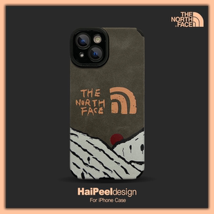 5g保护壳 创意a72防摔a52 潮牌北面雪山翻毛皮适用三星s22ultra手机壳硅胶s21 男女a72全包s20个性