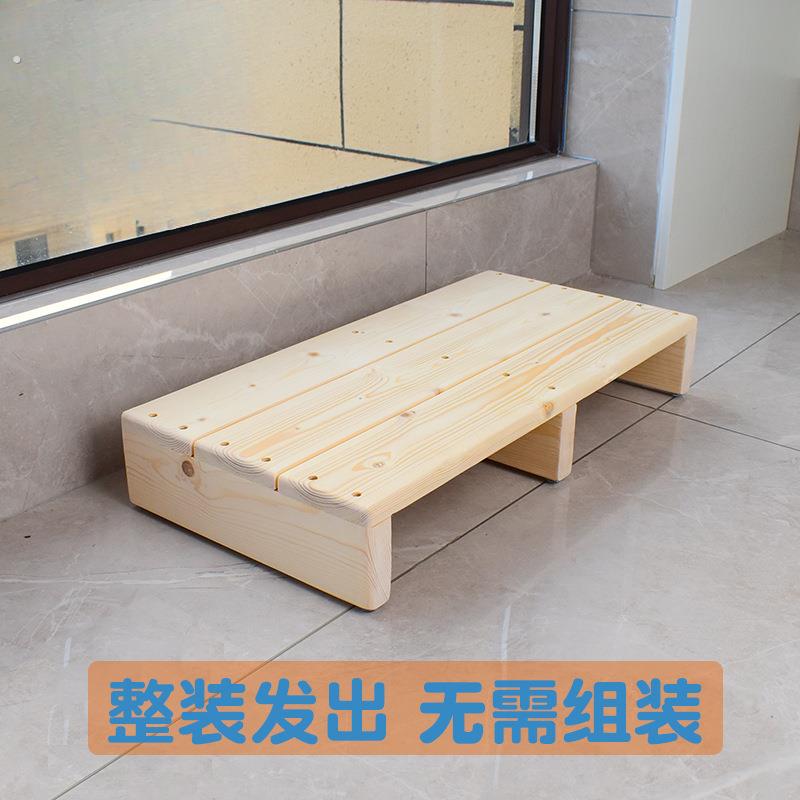 定制实木脚踏凳热卖脚踩垫脚台阶垫脚踏板防滑厨房马桶增高底座板