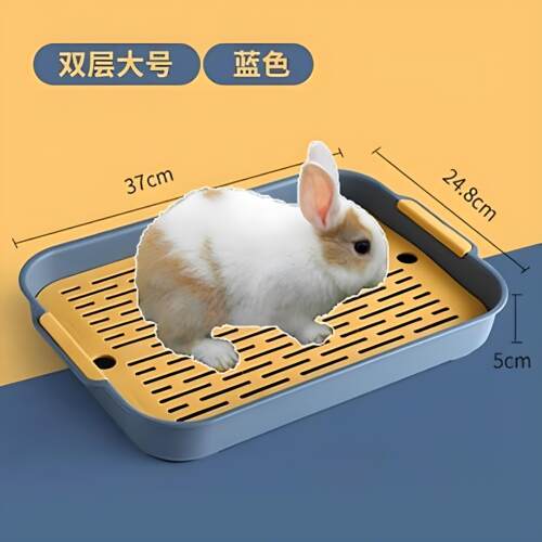 兔子专用厕所便便盆侏儒兔天竺鼠豚鼠荷兰猪龙猫宠物兔兔屎盆尿盆