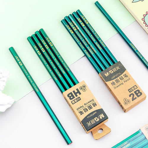 M＆G/晨光铅笔六角绿杆