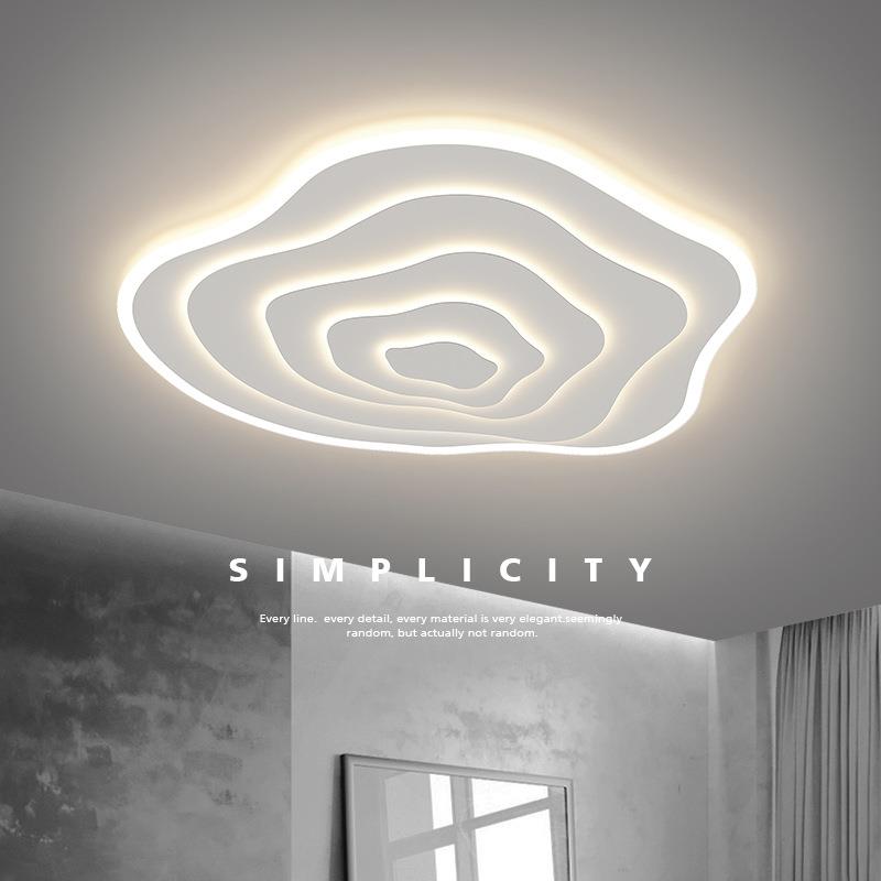 简约现代客厅主灯创意个性波浪吸顶灯北欧卧室房间灯具2021年新款