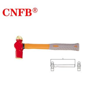 天津桥防CNFB安全防爆工具防爆奶头锤防爆塑柄奶头锤 T8187
