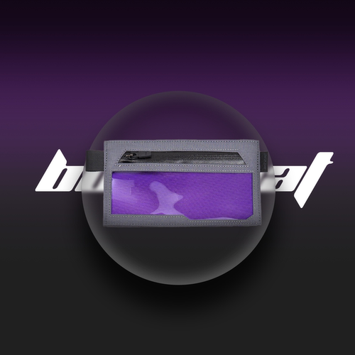 二次元痛包molle收纳透明副包