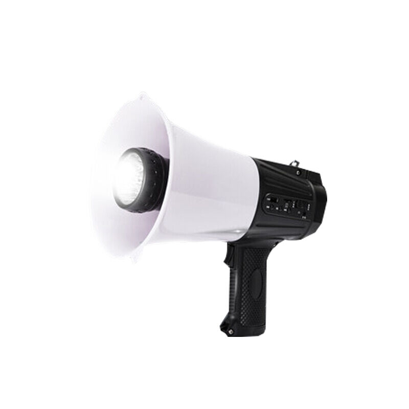 筑采（ZHUCAI）多功能照明扩音喊话器手持式喊话喇叭不含锂电池可