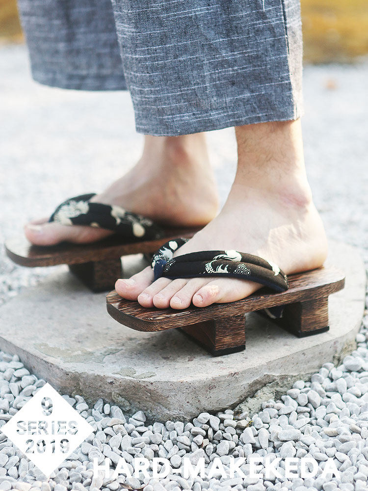 木屐男拖鞋日本凉鞋日式cos中式夏男鞋厚底国风日常鞋人字拖二齿