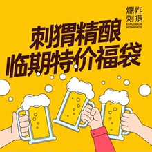 捡漏！特价临期 新英格兰浑浊IPA/果酸艾尔/世涛 精酿啤酒组合