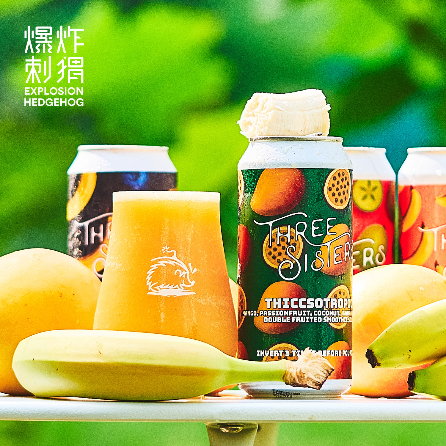 新西兰进口 金兰姐妹 芒果百香果水果泥艾尔/IPA/世涛精酿啤酒