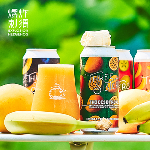 新西兰进口 金兰姐妹 芒果百香果水果泥艾尔/IPA/世涛精酿啤酒