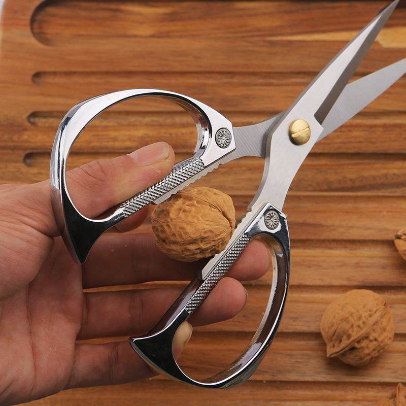 厂家直销K82不锈钢合金剪刀多功能肉类江湖剪金刚剪蔬菜地摊家用,居家日用,厨房剪刀,淘宝优惠券,粉丝福利购,淘宝优惠卷