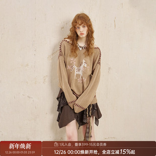 所有女生 小马针织衫 衣橱直播间 牛仔猫 牛仔裤 DIDDIMODA