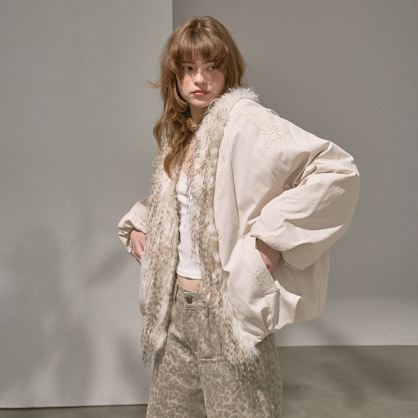 DIDDIMODA高领修身针织打底