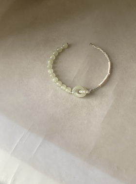 原创国风环环相扣独特设计闺蜜礼物编绳手链DIY作品【作品 心思】