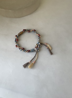 原创圣诞新年限定款情侣闺蜜礼物DIY手链手绳轻奢小众礼物定制