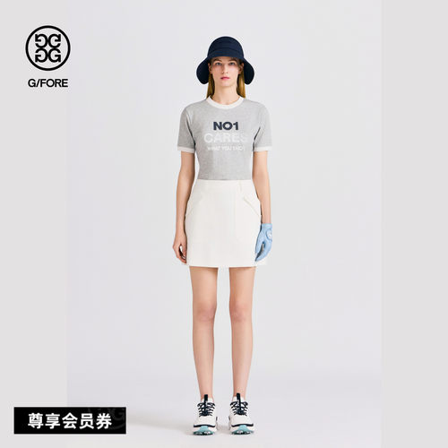 G/FORE吉福官方春夏新品女士高尔夫服装A-LINE SKORT凉感A字短裙