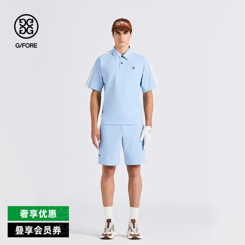 G/FORE吉福官方男士高尔夫服装HALFSLEEVES短袖POLO衫