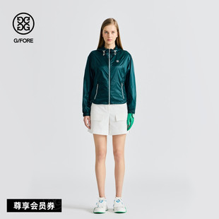 GLOSSY连帽夹克外套 女士高尔夫服装 FORE吉福官方春夏新品