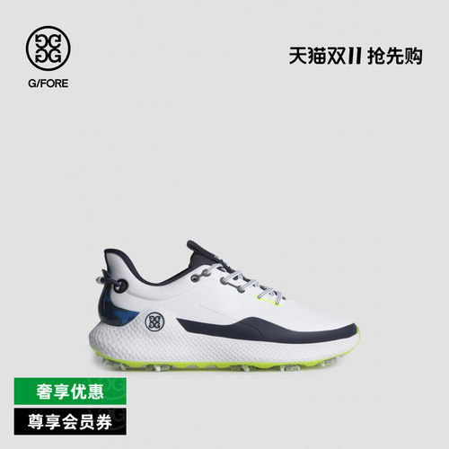 G/FORE吉福官方春夏男士高尔夫鞋MG4+O2 G/LOCK系列运动球鞋