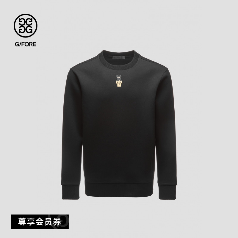 BEARBRICK联名G/FORE圆领卫衣