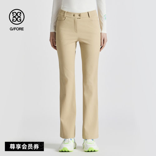 G/FORE吉福官方春夏新品女士高尔夫服装BOOTSCUT PANTS长裤喇叭裤