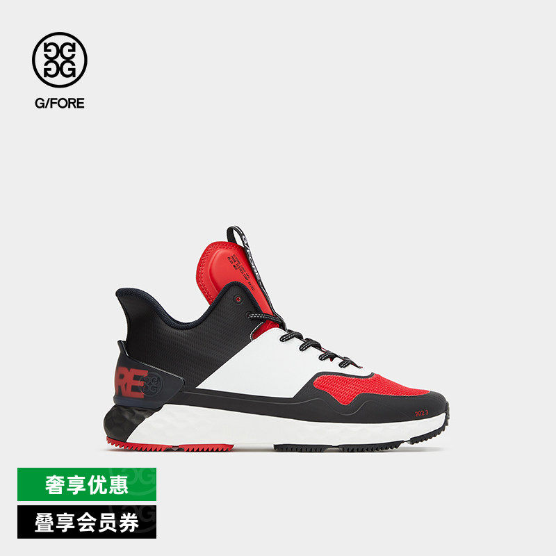 G/FORE 吉福官方男士高尔夫鞋熔岩红MG4+ MIDTOP运动鞋,运动/瑜伽/健身/球迷用品,高尔夫鞋,淘宝优惠券,粉丝福利购,淘宝优惠卷
