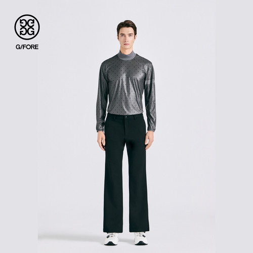GFORE吉福官方秋季新品男士高尔夫服饰WOOL BOOTCUT PANT微喇长裤