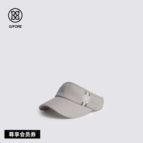 G/FORE吉福官方秋冬LINE LOGO VISOR空顶帽