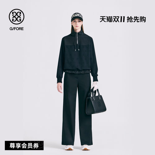G/FORE吉福官方早秋新品女士高尔夫服装WIDE LEG PANT长裤