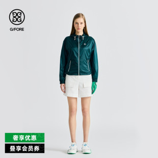 GLOSSY连帽夹克外套 FORE吉福官方春夏女士高尔夫服装