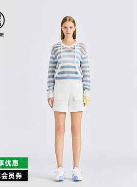 G/FORE吉福官方春夏女士高尔夫服装圆领毛衣