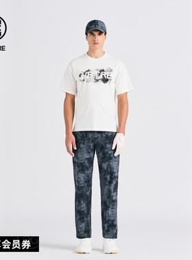 G/FORE吉福官方秋冬男士高尔夫服装CREWNECK T-SHIRT短袖T恤