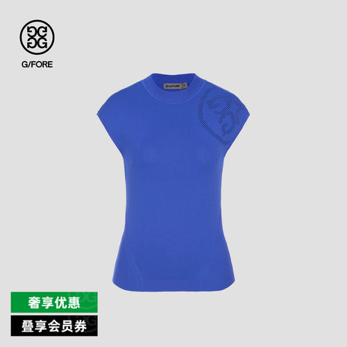 G/FORE吉福官方春夏女士高尔夫服装SLEEVELESS无袖衫